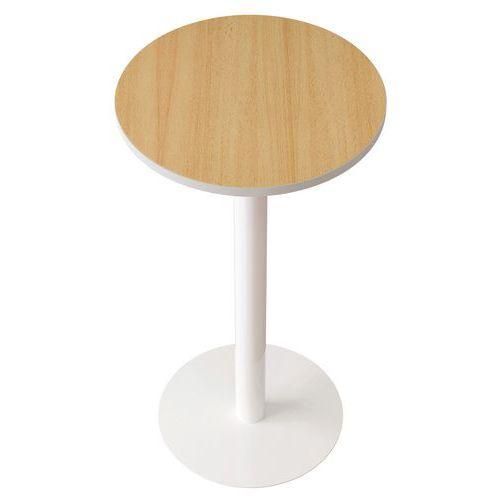 Table de réunion haute Easy office plateau Ø 60 cm coloris uni thumbnail image 1