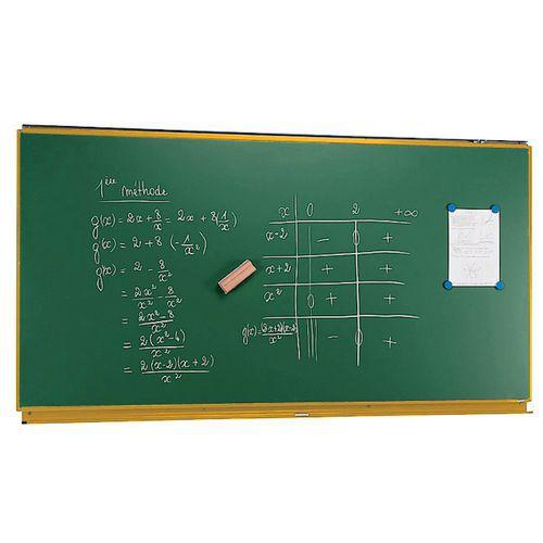 Illustration de : Tableau simple cadre aluminium laqué Ulmann