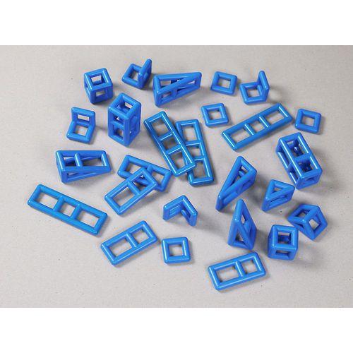 Illustration de : Lot 26 pièces géométriques - Mobilo