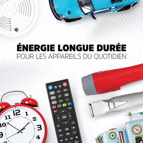 Illustration de : Pile alcaline Industrial LR20 - Lot de 12 - Energizer