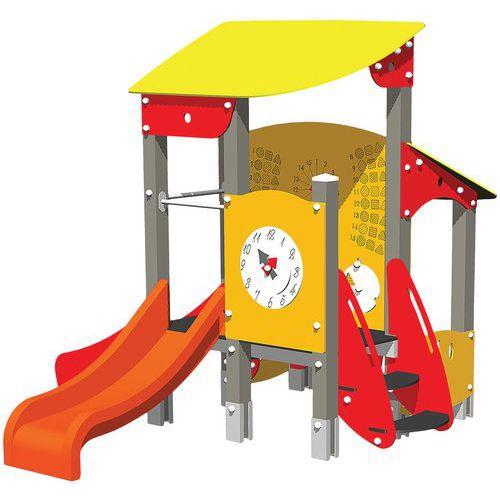 Illustration de : Struc grande tour et grande cabane Ptit Loup alu - Manutan Expert