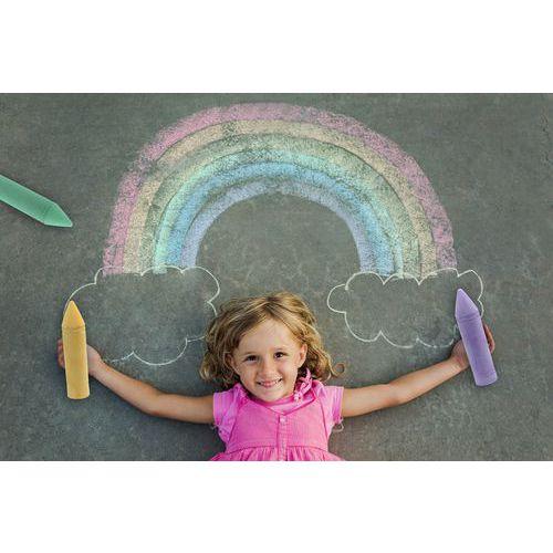 Illustration de : Craies de trottoir géantes dia 45 mm x 19,5 cm- Wonday