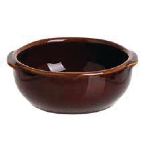Plat à cassoulet en porcelaine ø17,6 cm 100cl marron-Terroir thumbnail image 1