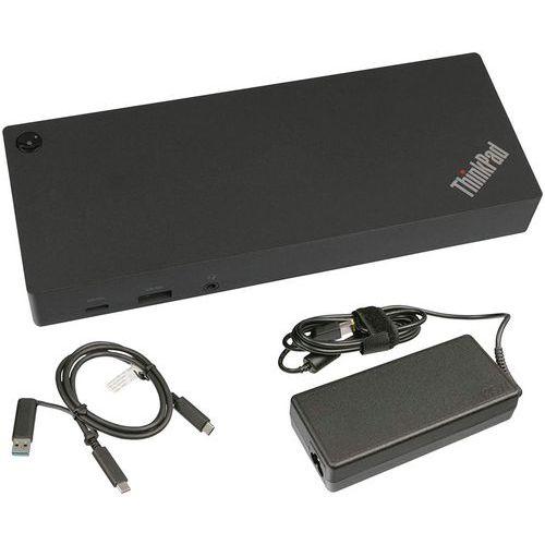 Illustration de : Station d'accueil ThinkPad Hybrid USB-C avec USB-A Dock - Lenovo