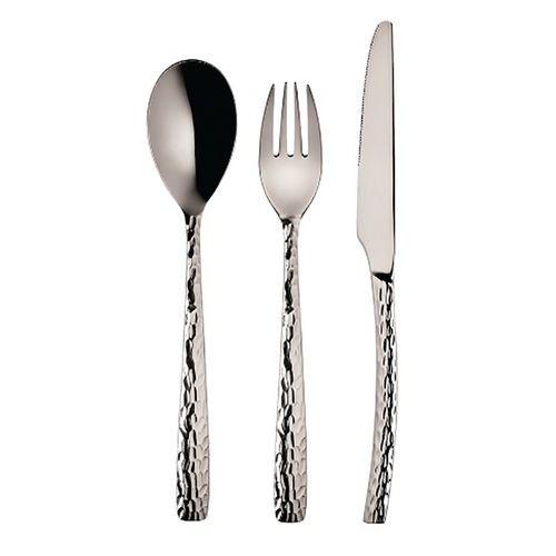 Illustration de : Fourchette à dessert en inox Tam-Tam-Lebrum