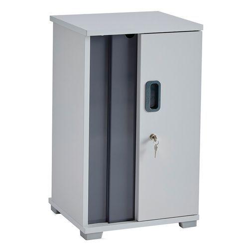Illustration de : Armoire de rechargement 1 porte LYTE 10SD Mini - Lapcabby