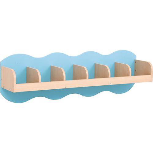 Illustration de : Lisse d'accueil 6 casiers