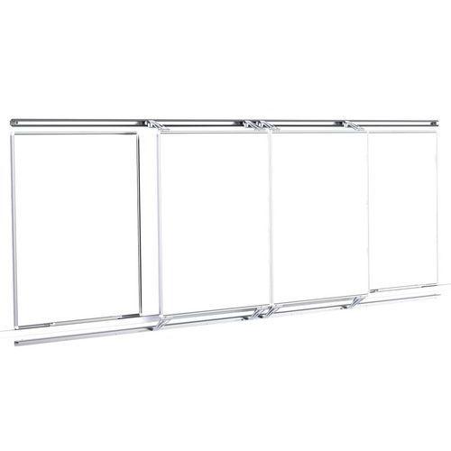 Illustration de : Tableau blanc composé de système coulissant pour ENI Vanerum