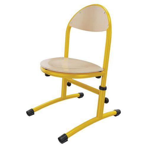 Illustration de : Chaise Hélia réglable T1 à T3 - Mobidecor