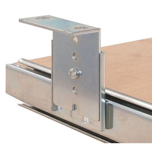 Illustration de : Tablette support clavier table Hubbe prof. 70 et 80 cm - Mobidecor