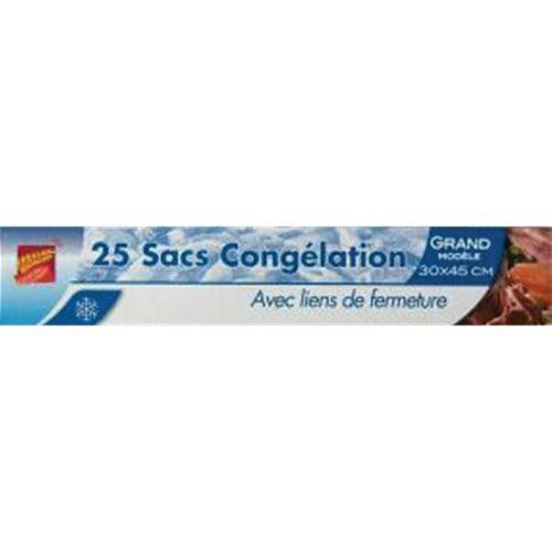 Lot de 25 sacs de congélation Grand Modèle - 30 x 45 cm thumbnail image 1