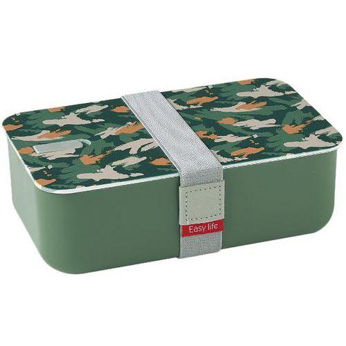 Illustration de : Boîte repas 1 compartiment - Lunch Box - Easy Life