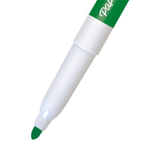 Illustration de : Pochette 4 marqueurs pointe fine - Papermate