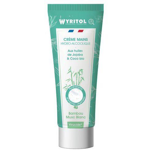 Illustration de : Crème mains hydroalcoolique - 75ml - WYRITOL