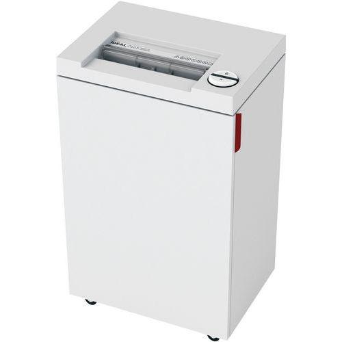 Illustration de : Destructeur de documents 2465 coupe croisée P-4 - Ideal