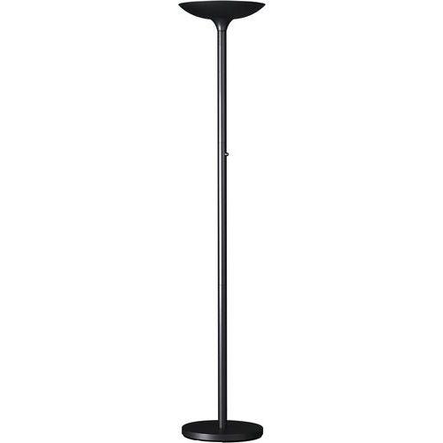 Illustration de : Lampadaire Varialux Led noir prise europe - Unilux