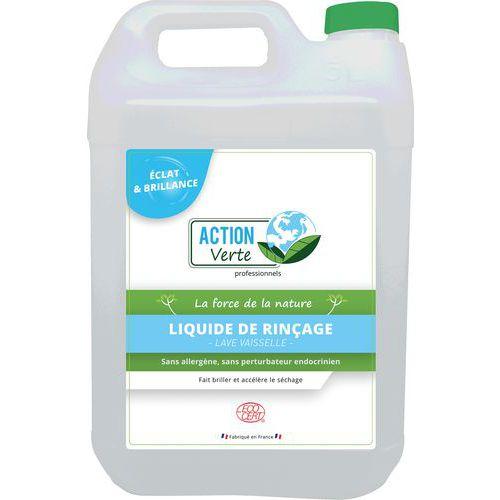 Illustration de : Liquide de rinçage Ecocert - Action verte