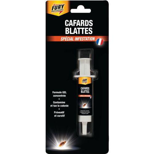 Illustration de : Seringue cafards présentoir - Fury