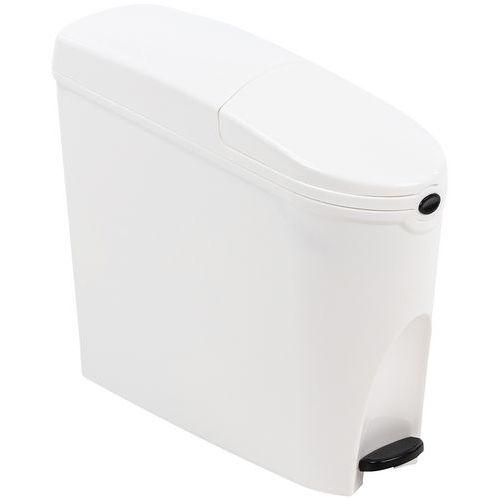 Illustration de : Poubelle hygiène féminine - 20L - Manutan Expert