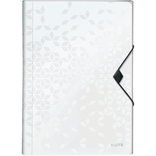 Illustration de : Classeur ménager 6 compartiments en polypropylène -Wow - Leitz