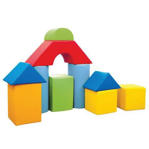 Illustration de : Donjon en mousse de 10 pièces pour construction créative