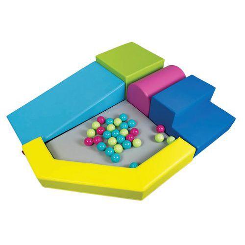 Illustration de : Modules mousse - piscine