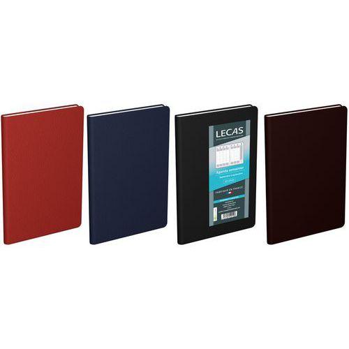 Illustration de : Agenda semainier 10 x 15 cm 1 semaine sur 2 pages - Lecas