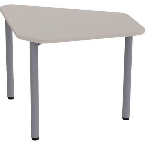 Illustration de : Table Géométra 1/2 rectangle 60° 60x60 cm - Manutan Expert