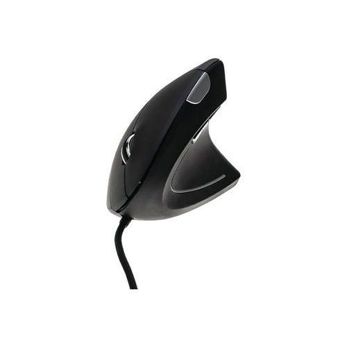 Illustration de : Souris verticale V150U USB noire - Dacomex