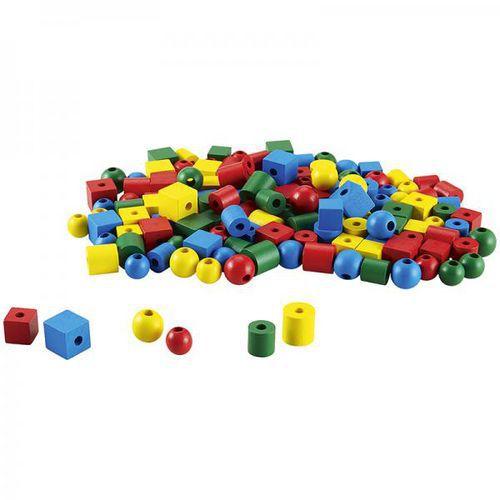 Illustration de : Perles bois - Nathan