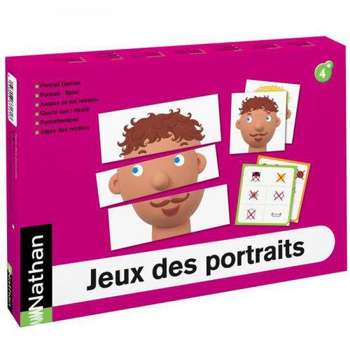 Illustration de : Jeux des portraits - Nathan