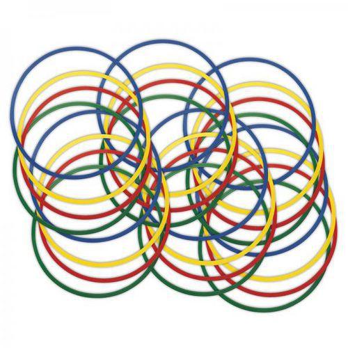 Illustration de : Lot 24 cerceaux plats Ø 65cm - Nathan