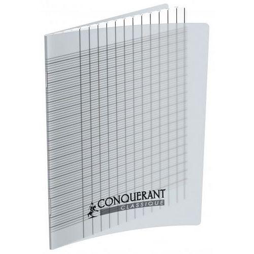 Illustration de : Cahier déficients visuels piqûre seyes 2,5 mm 90g 17X22cm - Conquerant