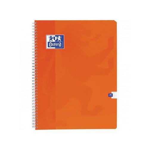 Illustration de : Cahier carte 180 pages spirale 24x32 seyes color life - Oxford
