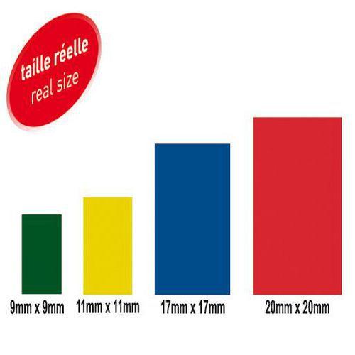 Illustration de : Pochette 60 feuilles gommettes formes géométriques - Apli Kids