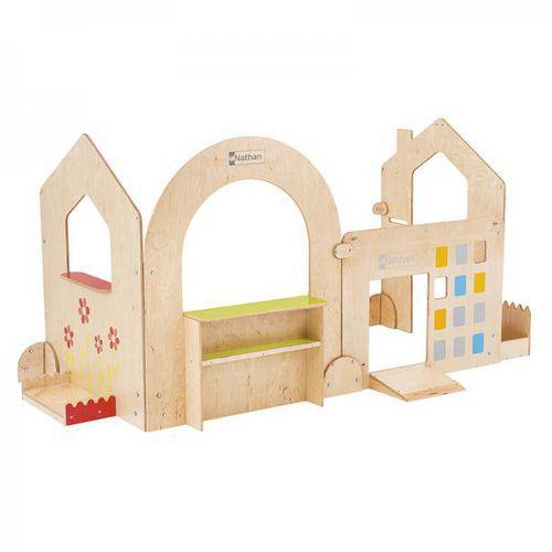 Illustration de : Façade à fenêtres maison - Nathan