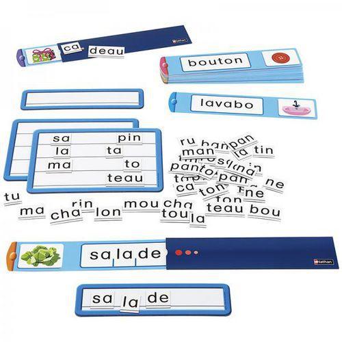 Illustration de : Le bon sens des syllabes pour 2 enfants - Nathan