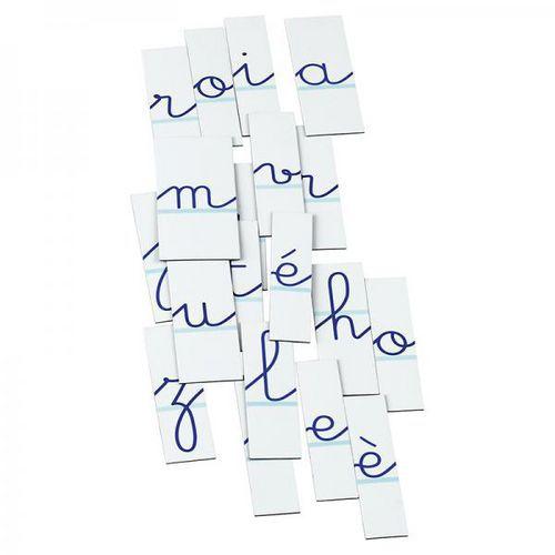 Illustration de : Lettres magnétiques cursives - Nathan