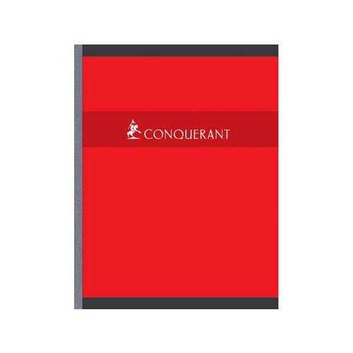 Illustration de : Cahier carte 288 pages broché 17x22 seyès couleurs - Conquerant