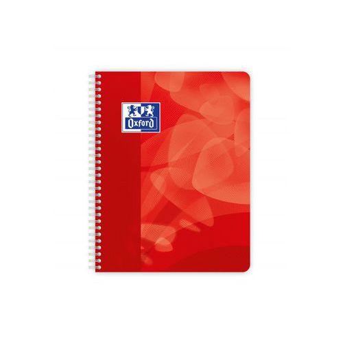 Illustration de : Cahier polypropylène 100 pages spirale 17x22 5x5 lagoon - Oxford