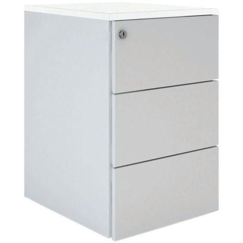 Caisson métal de bureau à 3 tiroirs P80 cm - Eol thumbnail image 1