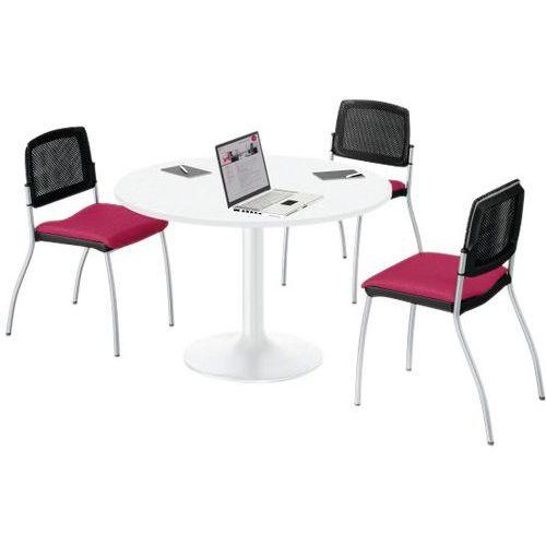 Tableau de réunion ronde en plateau Eloise - L100 cm - Eol thumbnail image 1