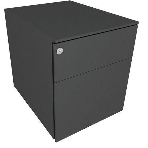 Caisson mobile en métal à 2 tiroirs Caisson métal mobile - Eol thumbnail image 1