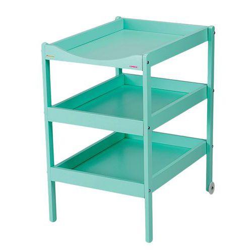 Illustration de : Table à langer SUSIE 3 plateaux - Combelle