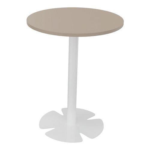 Table Host Ø 60 x h 75 cm plt Argile pied tulipe Blanc thumbnail image 1