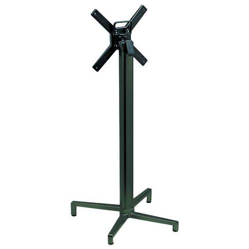 Pied de table Domino rabattable hauteur 109 cm colonne ronde - anthracite thumbnail image 1