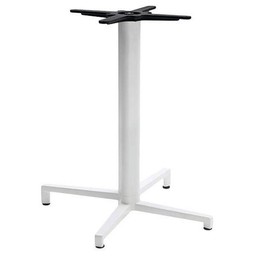 Illustration de : Pied de table Domino fixe colonne ronde S-CAB