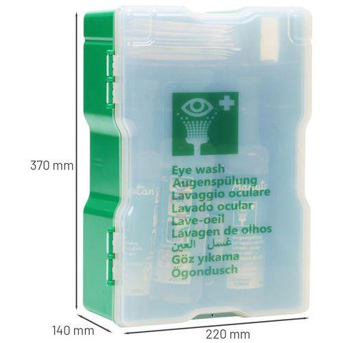 Illustration de : Kit de lavage oculaire - Manutan Expert