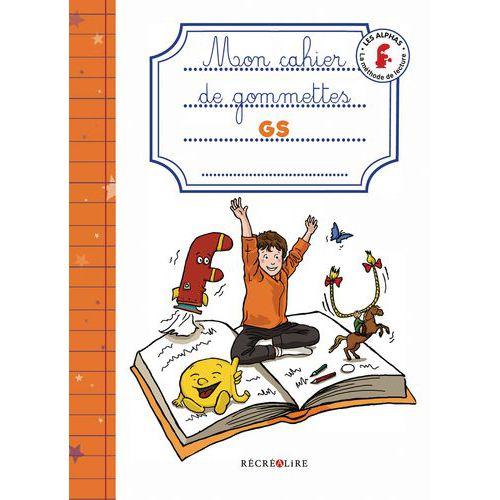 Illustration de : Les Alphas - Mon cahier de gommettes GS édition 2019
