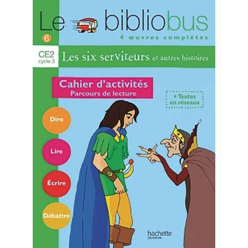 Illustration de : Le bibliobus n 6 ce2 - les six serviteurs - cahier d'activités